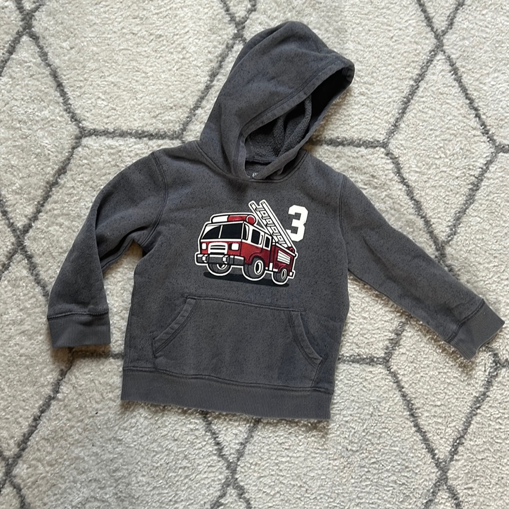 3T Fire Truck Sweatshirt